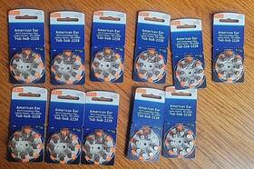 Starkey 012800515837 Mercury Free Size 13 Hearing Aid Batteries 88 Nib American Ear Usa Starkey 012800515837 Mercury Free Size 13 Hearing Aid Batteries 88 Nib American Ear Usa