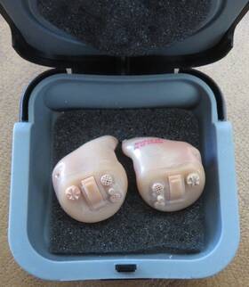06-02-520059 Starkey Vintage Ce In-the-ear Molded Hearing Aids