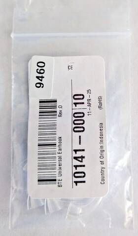 10141-00010 Starkey Genuine Bte Universal Earhooks Oem 10 Pack New Sealed