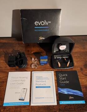 201714666 Starkey Evolv Ai Livio 1000 Rechargeable Hearing Aids 201714666 Starkey Evolv Ai Livio 1000 Rechargeable Hearing Aids