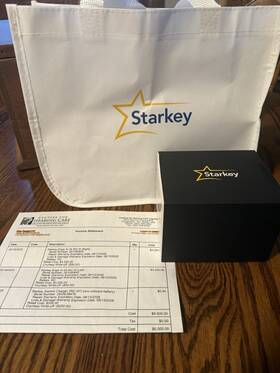 251090855 Starkey Edge Ai 24 Ric Rechargeable Hearing Aids With Premium Charger