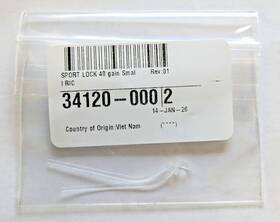 34120-0002 Starkey New Sealed Sport Lock 40 Gain Receiver 2 Pack Oem