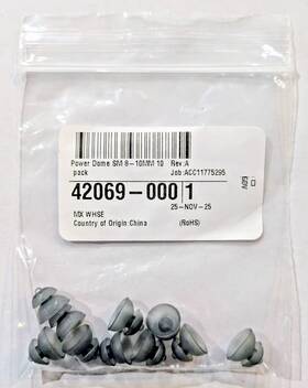 42069-000 Starkey Genuine Power Domes Small 8-10mm 10 Pack Sealed Oem
