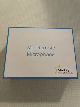 43023-610 Starkey Hearing Technology Mini Remote Microphone