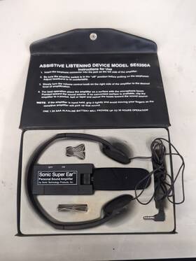 Se5200a Superear Tested And Working Personal Assistive Listening Device Model Se5200a Superear Tested And Working Personal Assistive Listening Device Model