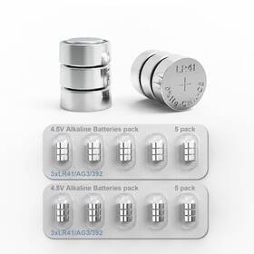 3x1.5v Suzeyar 724901102860 Button Coin Cell Batteries 3lr41 4.5v