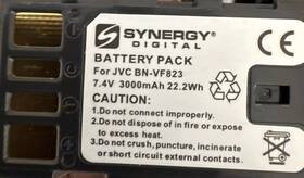 Jvc-bn-vf823 Synergy 7.5v 3000 Mah 22.2 Wh Jvc-bn-vf823 Synergy 7.5v 3000 Mah 22.2 Wh