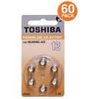 T-za13-d-6-60 Toshiba Size Zinc Air Hearing Aid Batteries Pack 043297011519