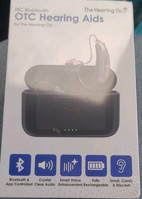 2b4ly-5118lte The Hearing Co. Ric Bluetooth Otc Aid Rechargeable Crystal Clear Audio