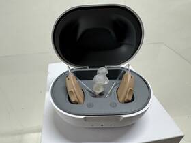 Lh11 The Hearing Co Co. Beige Aids Rechargeable Case