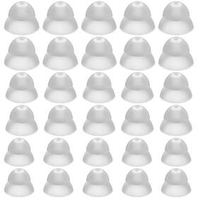 Tondiamo 153048621093 30 Pcs Dome Hearing Aid Silicone Domes Power Medium