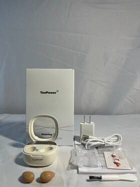 Tm-1122 Toopower White Brown Otc Digital Hearing Aids With User Manual Tm-1122 Toopower White Brown Otc Digital Hearing Aids With User Manual