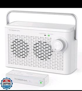 Tv-8000w Tosima Wireless Tv Speakers For Hard Of Hearing Portabl