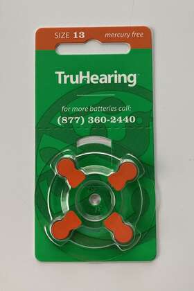 Truhearing 012800522521 Aid Batteries Size 13 Mercury Free Exp Feb 2026 18 Packs Lot Of 72 Truhearing 012800522521 Aid Batteries Size 13 Mercury Free Exp Feb 2026 18 Packs Lot Of 72