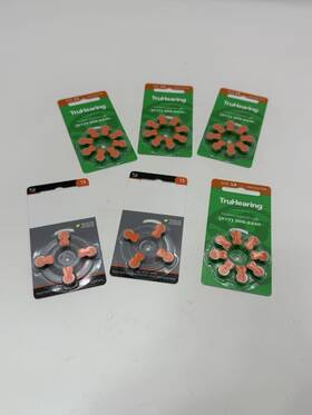 Th13-8 Truhearing Lot Of Size 13 Hearing Aid Batteries Nip And Gn Total 40 Th13-8 Truhearing Lot Of Size 13 Hearing Aid Batteries Nip And Gn Total 40