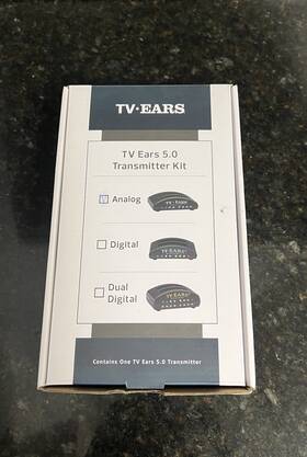 11611 Tv Ears Original 5.0 Analog Wireless System Charging Base And Power Cords Only