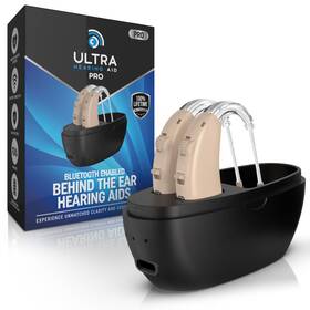 Uha12 Ultra Hearing Aid Ultra-hearing Pro Bluetooth Enabled Behind The Ear Model With Built In No