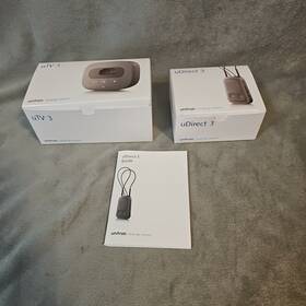 076-0050 Unitron 076-0032 New Udirect 3 Utv Hearing Aid Streamer Bundle Bluetooth And Tv Audio