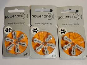Varta 043752163865 Powerone Mercury Free Hearing Aid Batteries 15 Size P 13 Expired 7/11