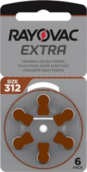 B074pf2m9v Varta Rayovac Hearing Aid Batteries Size 312 - 60 Pack Long Lasting Reliable