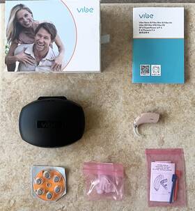 Vibe 951582805733 New P8 Hearing Aid - W Case Docs Caps And Retail Box Free Shipping