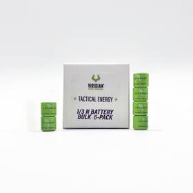 Viridian Weapon Technologies 850049068147 Cr 1/3n Tactical Energy Plus Lithium Batteries 3 Bulk Pack Of 6