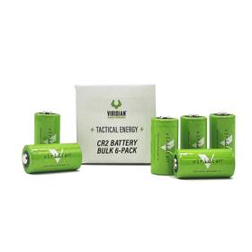 Viridian Weapon Technologies 850049068598 Cr2 Tactical Energy Plus Lithium Batteries 3 Volt Bulk Pack Of 6