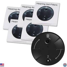B0cc7tstm9 Visit The Kh Haike Store Phonak And Unitron Ric Rite Hearing Aid Wax Guards - Premium Filters 5 Packs