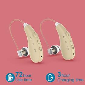 Vocomaxa 527876291764 Hearing Aid Rechargeable Personal Sound Amplifier Discreet In-ear Design Vocomaxa 527876291764 Hearing Aid Rechargeable Personal Sound Amplifier Discreet In-ear Design