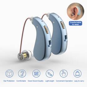 Vocomaxa 527876291795 Hearing Aid Rechargeable Personal Sound Amplifier Discreet In-ear Design