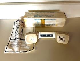 W6t-k-m-09 Walker Hearing-aid Compatible Amplified Telephone Handset/receiver - Works