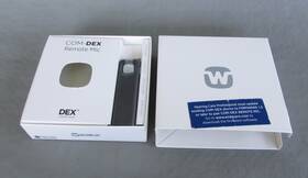 Widex 706069632088 Com-dex Blutooth Remote Mic Streamer Anthracite Grey