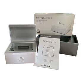 Widex 706069779431 Hearing Aid Dryer Dehumidifier Perfectdry Lux Accessory Earbuds Open Box