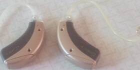 8800c Widex D-m Cb Brown Behind The Ear Bte Hearing Aid Pair For Both Ears