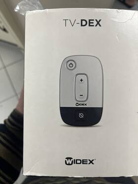 89120100 Widex Tv-dex - Wireless Tv Assistive Listening Device
