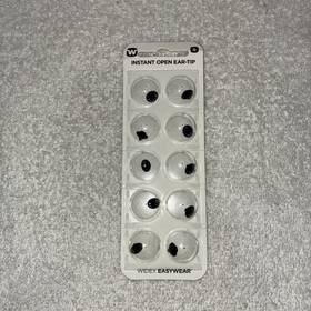 X0029uriq9 Widex Easywear Instant Open Ear Tip Small 10 Count Pack Of 1 New Sealed Package
