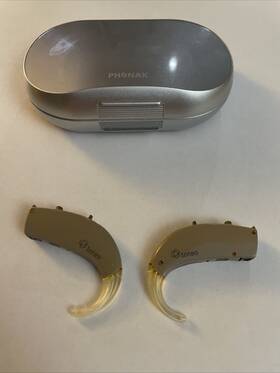 In-19 Widex Inteo Right And Left With Case