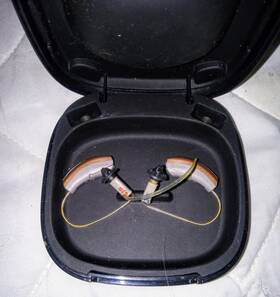 S2-vs Widex S2 Hearing Aid Pair With Case And Batteries