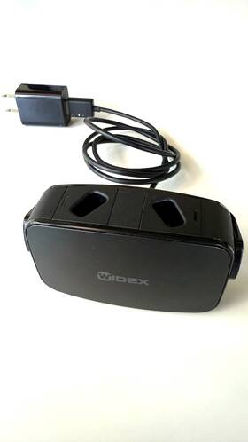 Dk-3540 Widex Wpt2 A/s Hearing Aid Charger Nymoellevej 6 Lynge With Usb Cable
