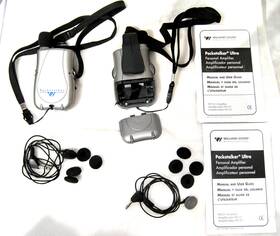 Pkt-01 Williams Sound Two Inch Pocketalker Ultra Personal Amplifiers - Tested