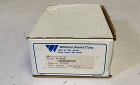 R1-216e Williams Sound Corp. Hearing Audio Receiver Blue Inch O2b