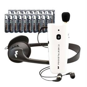 Ws-pkt2.0-20 Williams Sound Pocketalker 2.0 Personal Amplifier Year Supply Of Batteries W