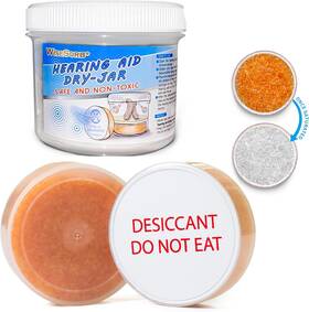 Wisesorb 445030268243 Hearing Aid Dryer Dehumidifier Drying Jar And Deh