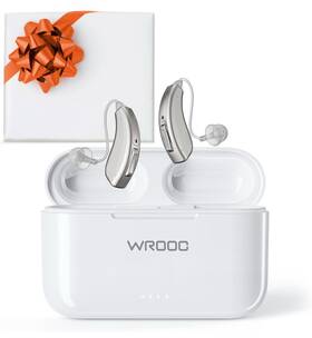 Harmony10 Wrooc Used Clean Rechargeable Hearing Aids Seniors And Adults 8 Channel
