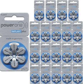 Xh 705353684708 Power One Cochlear Implant Batteries 120