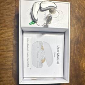 Wh75s Xstore Bluetooth Ric Hearing Aid Silver With Case And User Manual