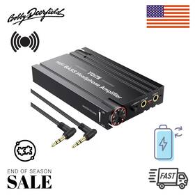 Kty014us Ygitk Professional 16-600 Ohm Headphone Amplifier With Bass Boost Compact