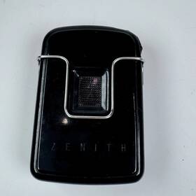 1803652 Zenith Vtg 1950s 50-r Hearing Aid The Royalty Of Base Unit Untested
