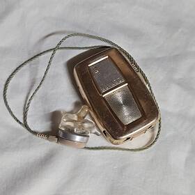 5110855 Zenith Vtg 1950s Hearing Aid Super Extended Range Device Untested As Is