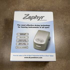 Ztp121273995 Zephyr By Dry & Store And Hearing Aid Cochlear Implant Dryer New Open Box